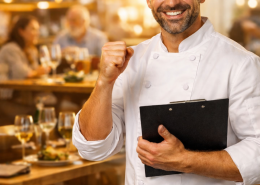 Ein erfolgreicher Gastronom, der seinen Google Business Profil endlich im Griff hat und dadurch viel mehr Gäste in seinem Restaurant