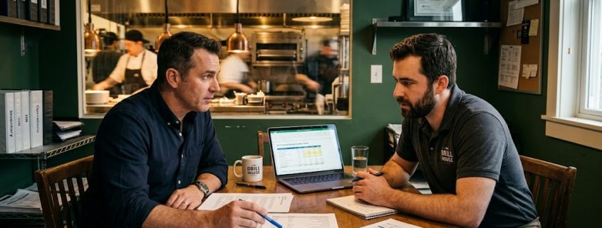 Eine Szene in der Gastronomieberatung